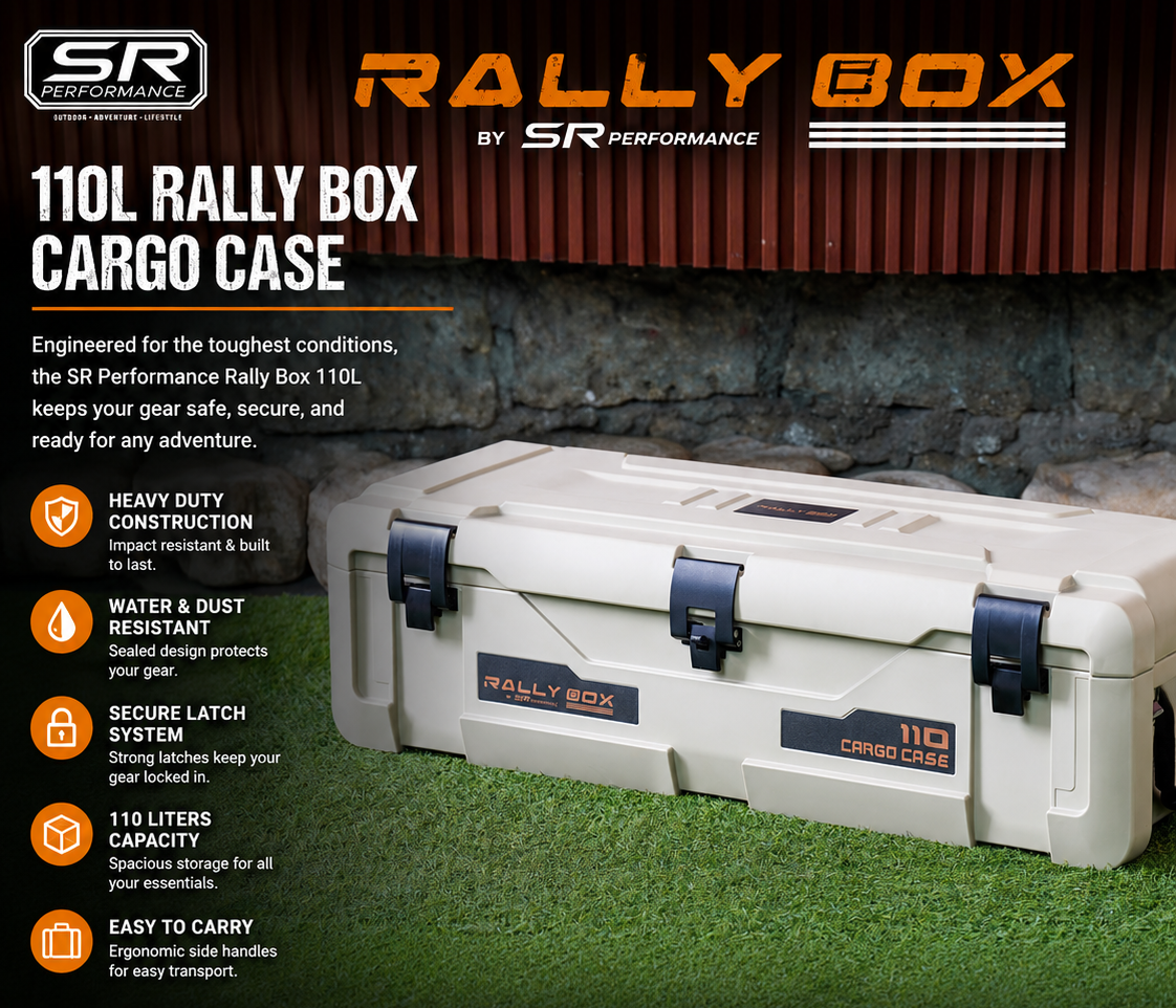 RALLY BOX 110 LITERS ARMY DESERT